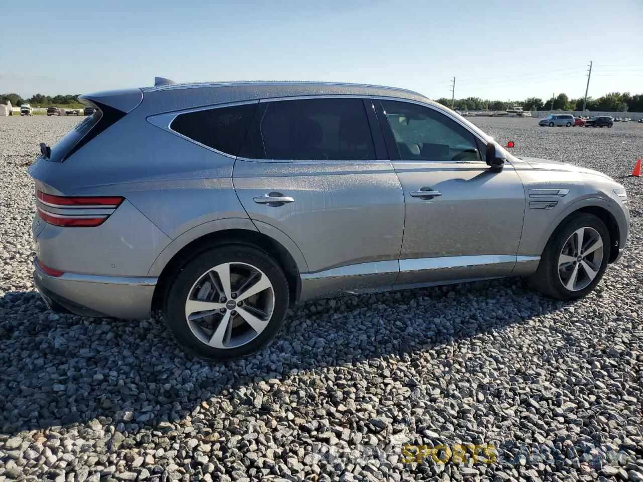 3 Photograph of a damaged car KMUHBDSB9PU123492 GENESIS GV80 2023