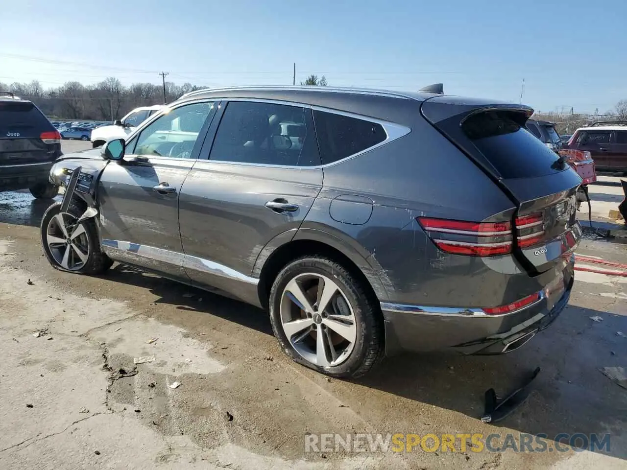 2 Photograph of a damaged car KMUHCESC3PU107607 GENESIS GV80 2023