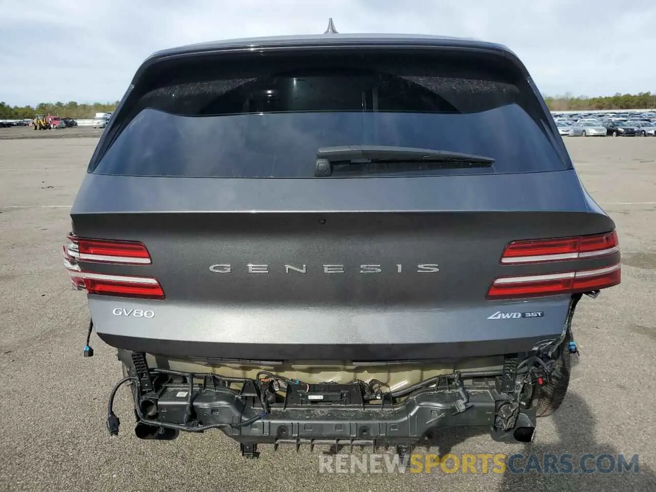 6 Photograph of a damaged car KMUHCESC3PU124360 GENESIS GV80 2023