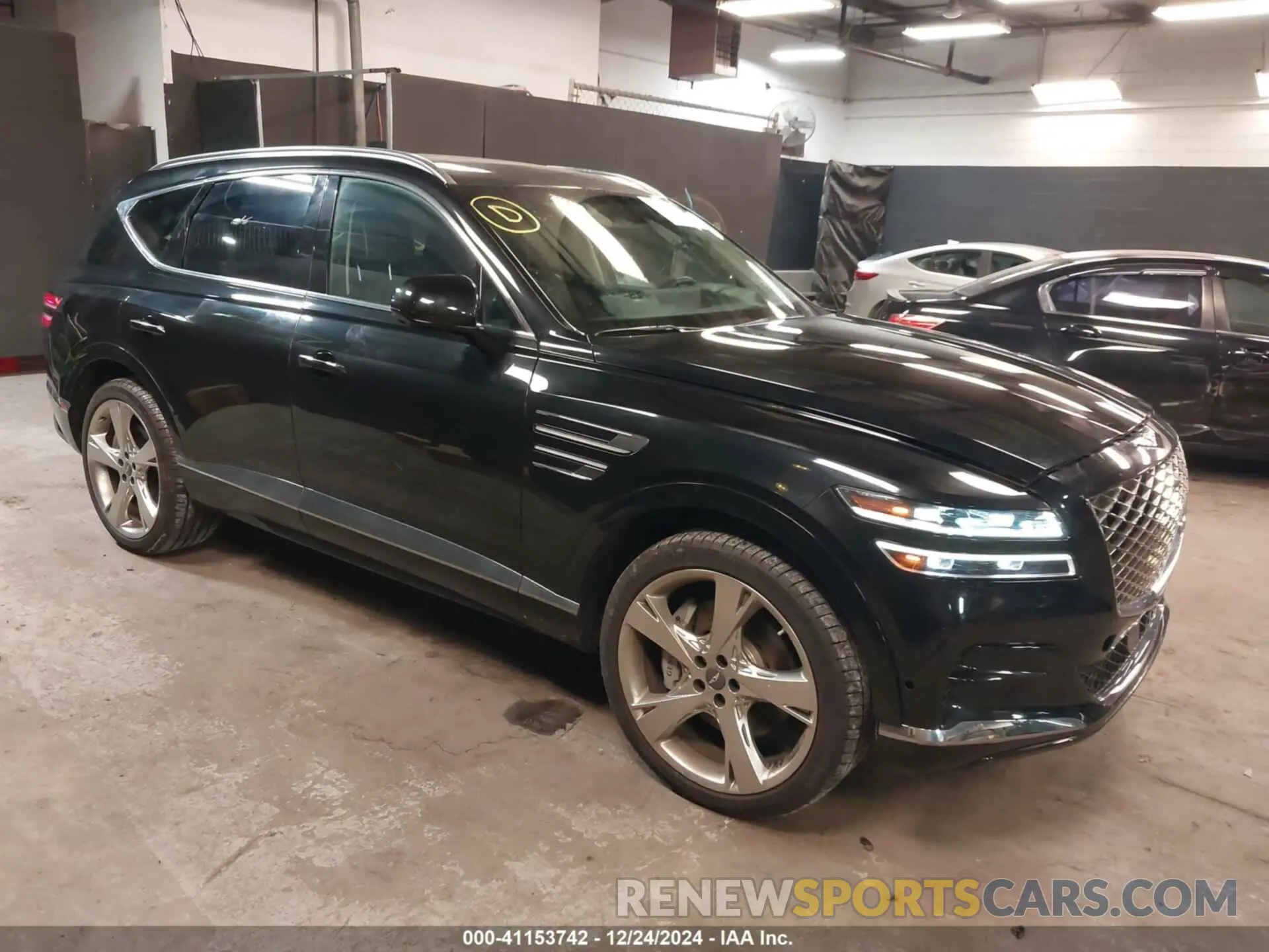 1 Photograph of a damaged car KMUHCESC3PU144897 GENESIS GV80 2023