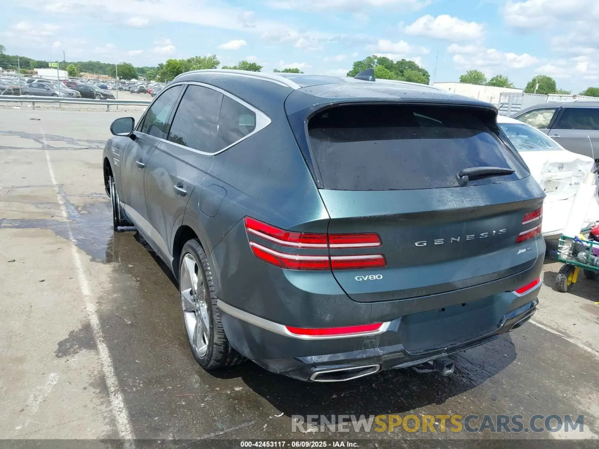 3 Photograph of a damaged car KMUHCESC4PU124819 GENESIS GV80 2023
