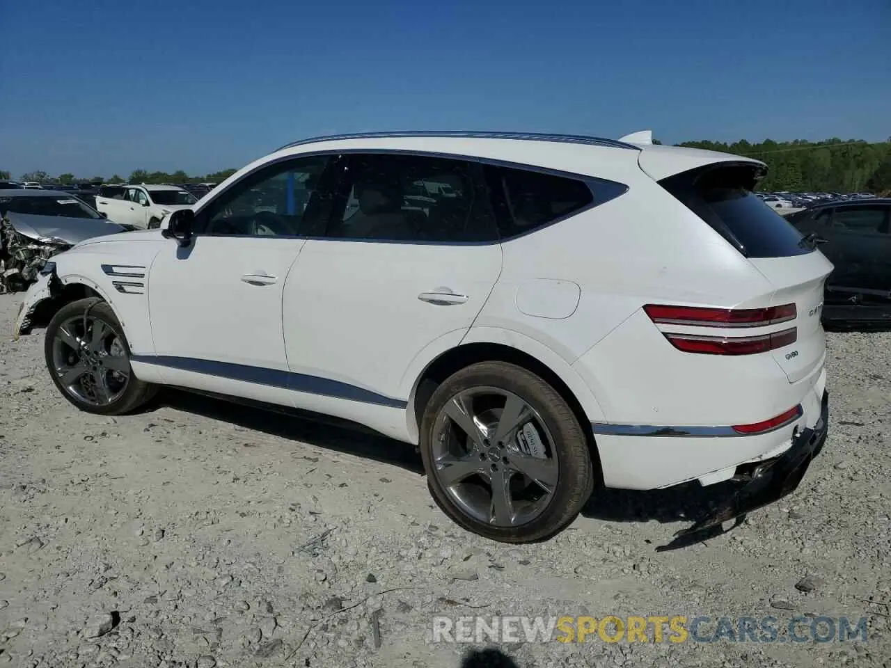 2 Photograph of a damaged car KMUHCESC7PU110011 GENESIS GV80 2023