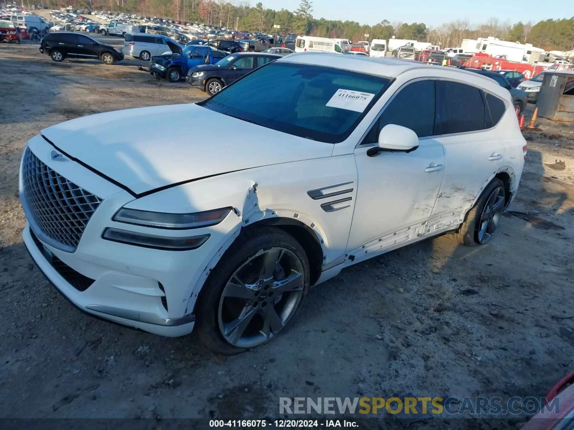 2 Photograph of a damaged car KMUHCESC9PU123083 GENESIS GV80 2023