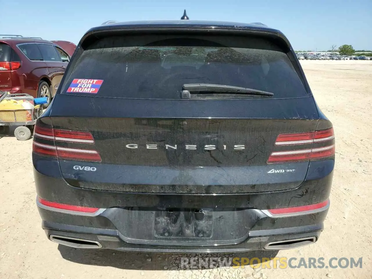 6 Photograph of a damaged car KMUHCESCXPU127305 GENESIS GV80 2023