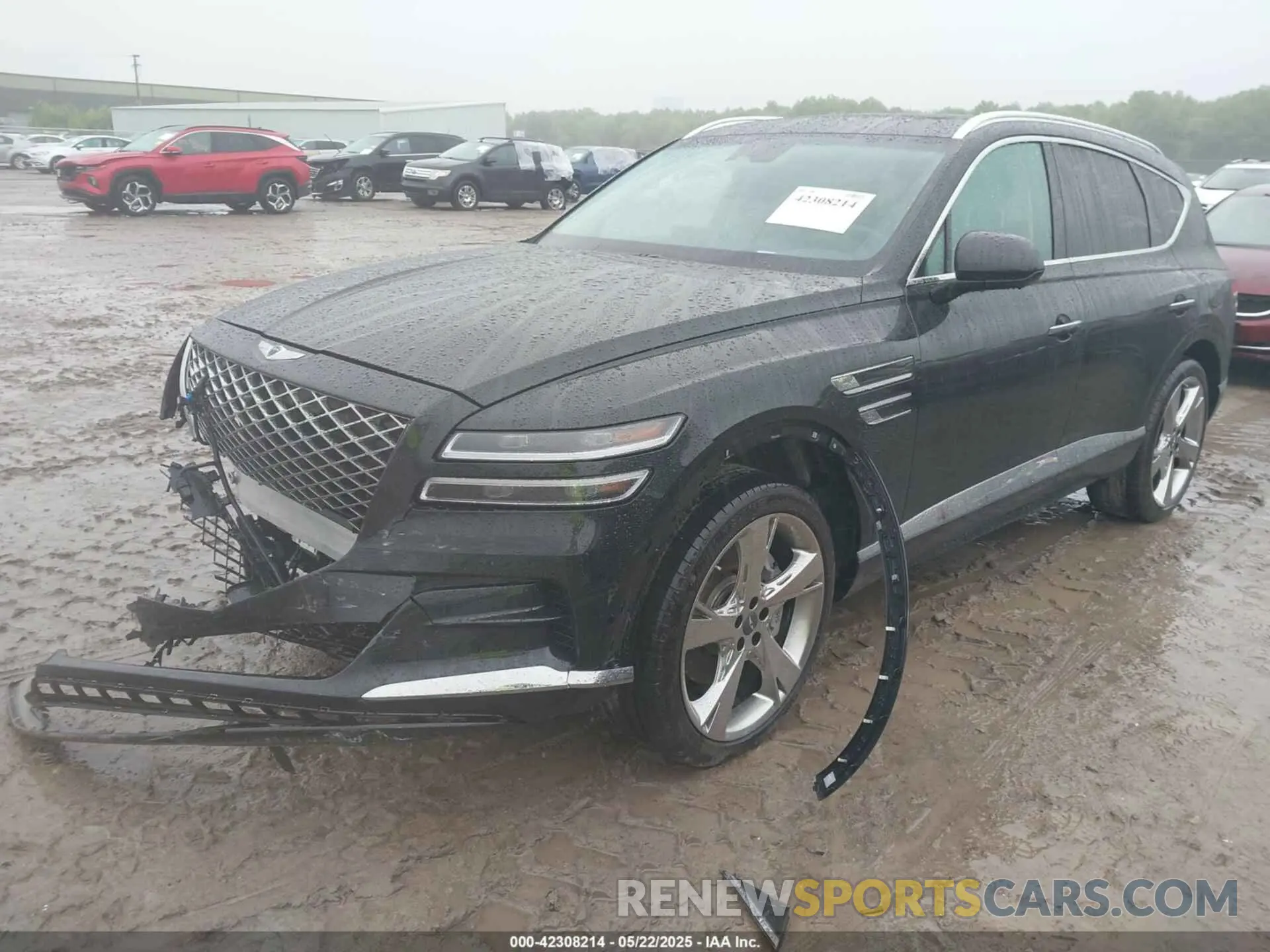 2 Photograph of a damaged car KMUHCESCXPU139647 GENESIS GV80 2023