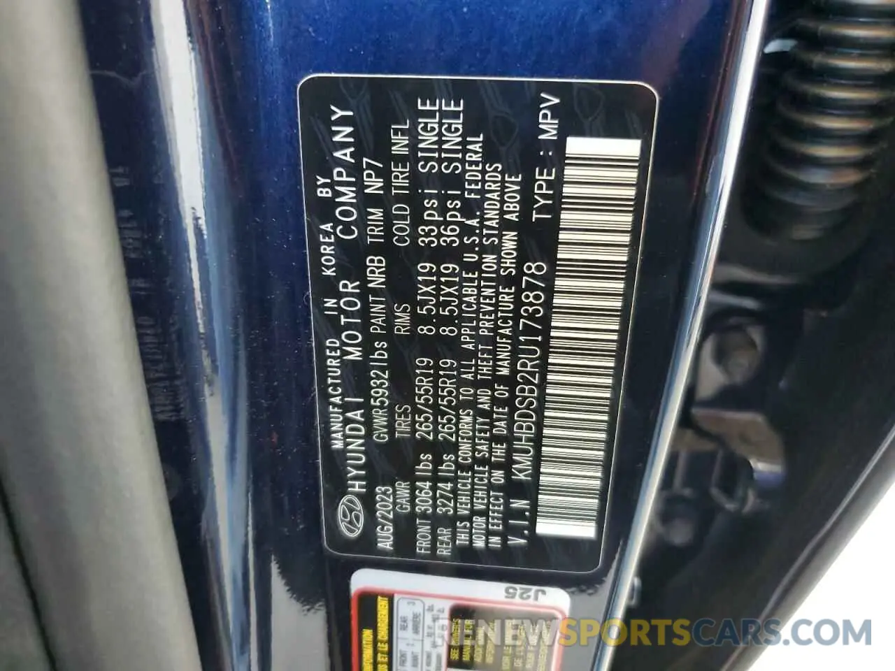 13 Photograph of a damaged car KMUHBDSB2RU173878 GENESIS GV80 2024