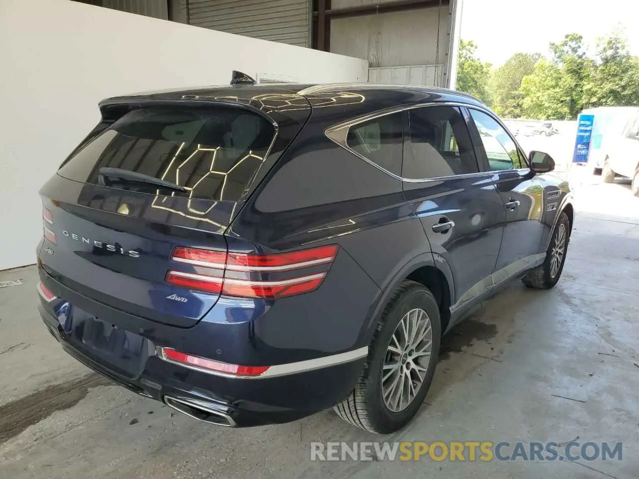 3 Photograph of a damaged car KMUHBDSB2RU173878 GENESIS GV80 2024