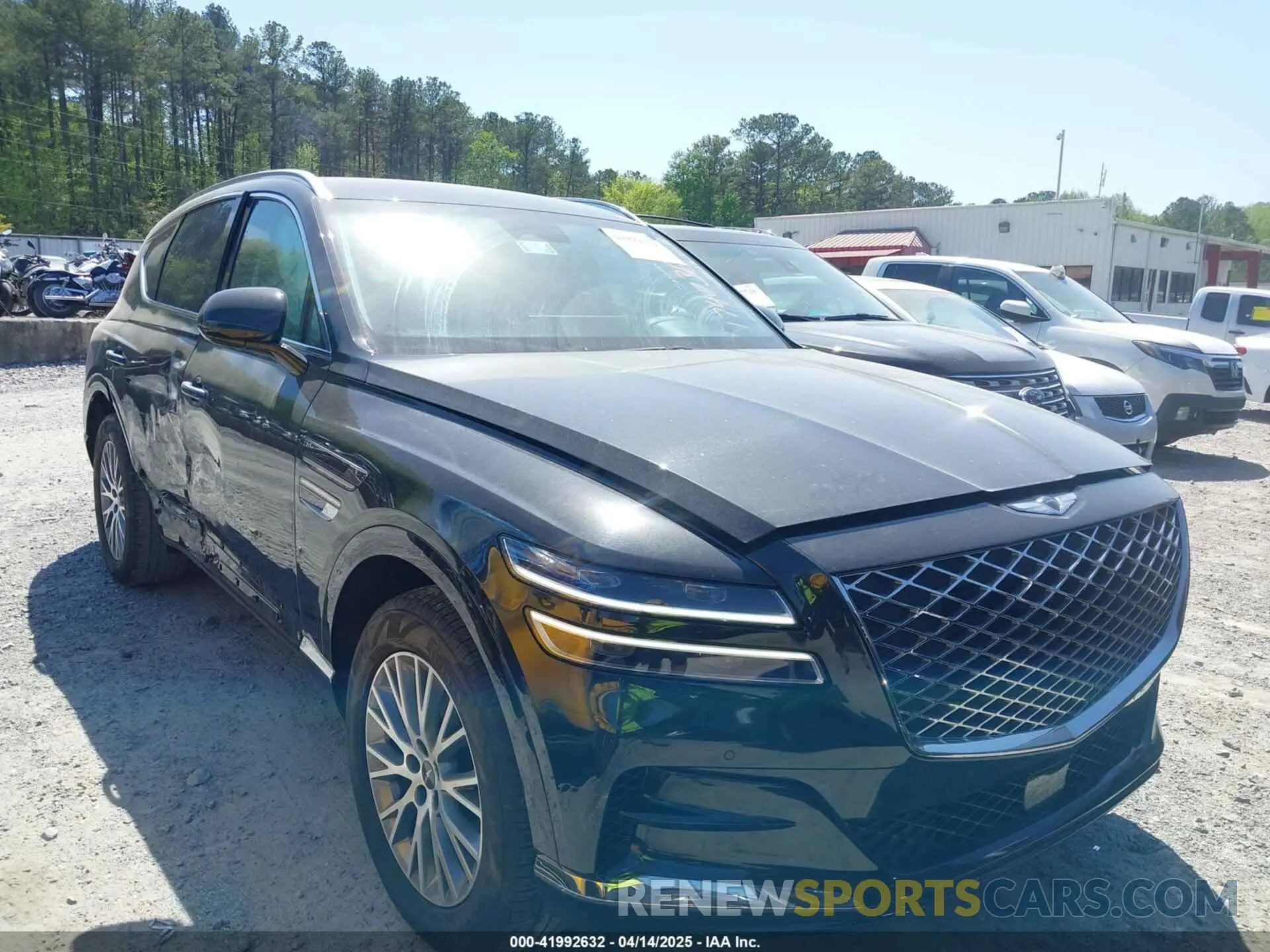 13 Photograph of a damaged car KMUHBDSB3RU174036 GENESIS GV80 2024