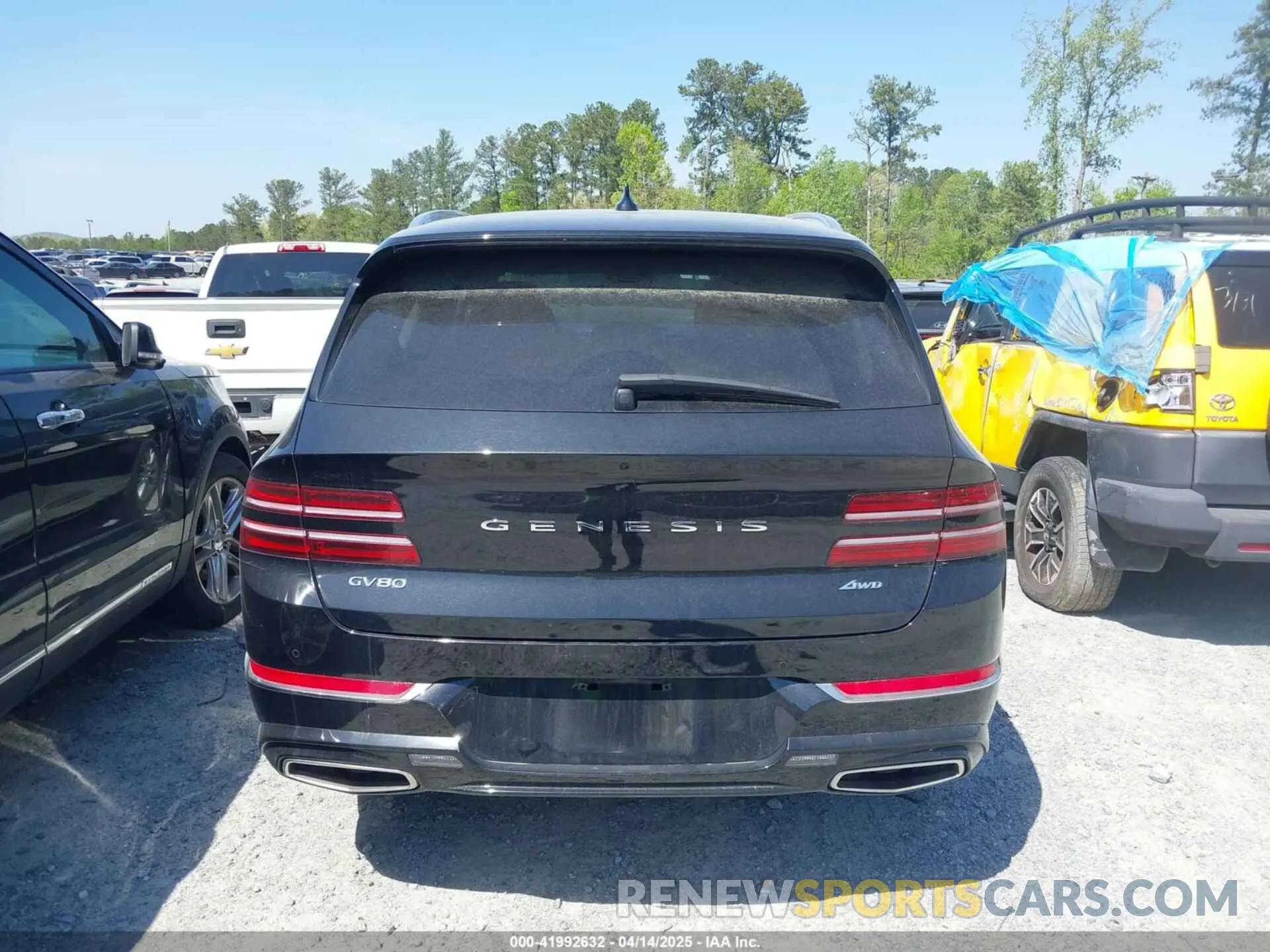 16 Photograph of a damaged car KMUHBDSB3RU174036 GENESIS GV80 2024