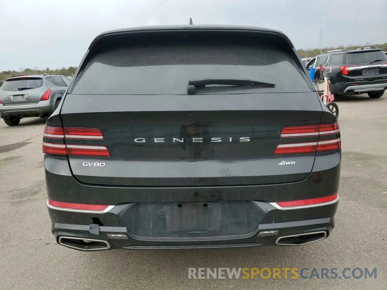 6 Photograph of a damaged car KMUHBDSB6RU161748 GENESIS GV80 2024