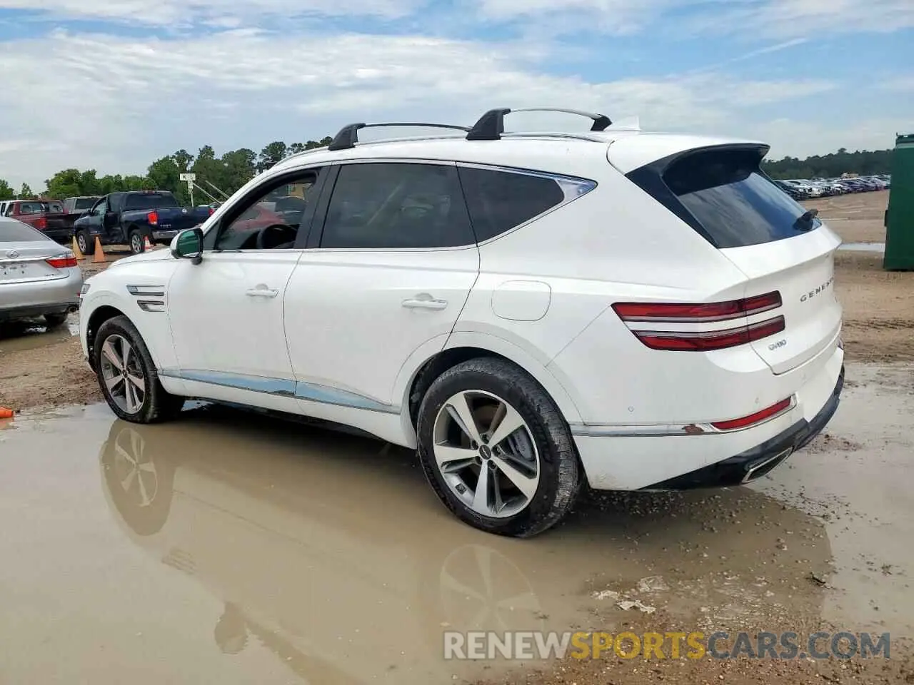 2 Photograph of a damaged car KMUHBDSB6RU169123 GENESIS GV80 2024