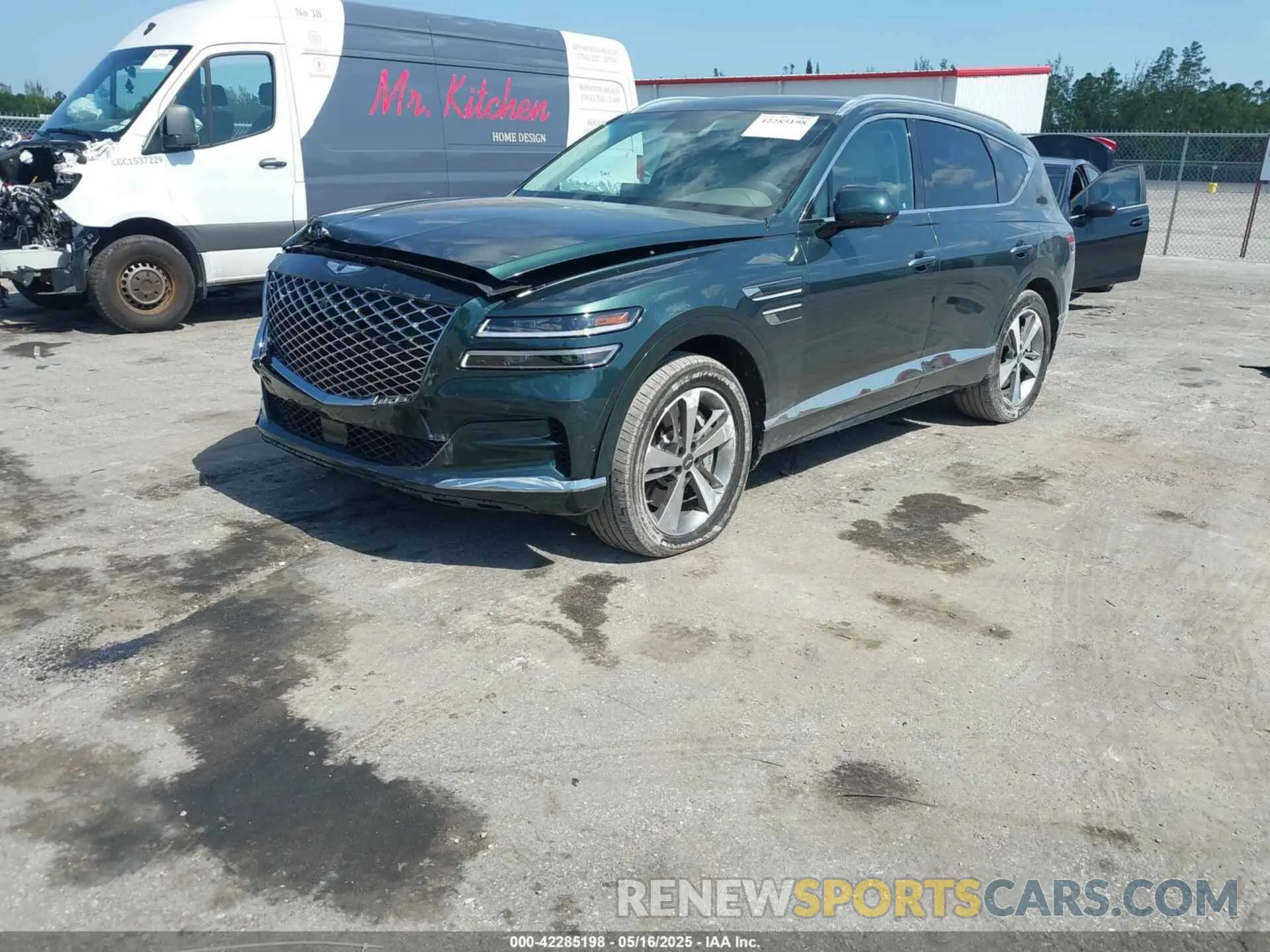 2 Photograph of a damaged car KMUHBDSB7RU154890 GENESIS GV80 2024