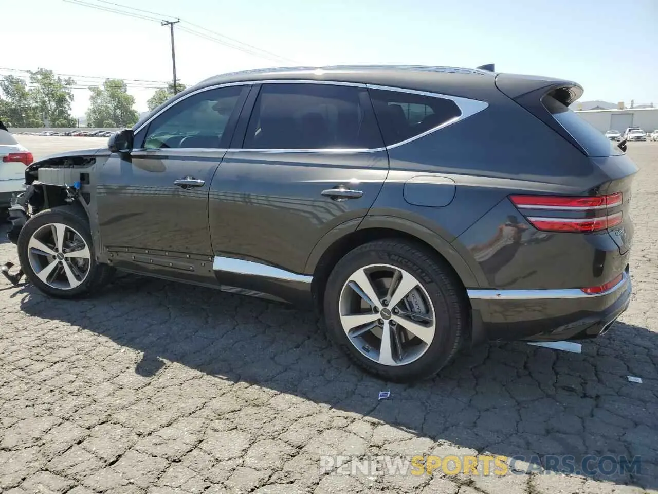 2 Photograph of a damaged car KMUHBDSB8RU161721 GENESIS GV80 2024