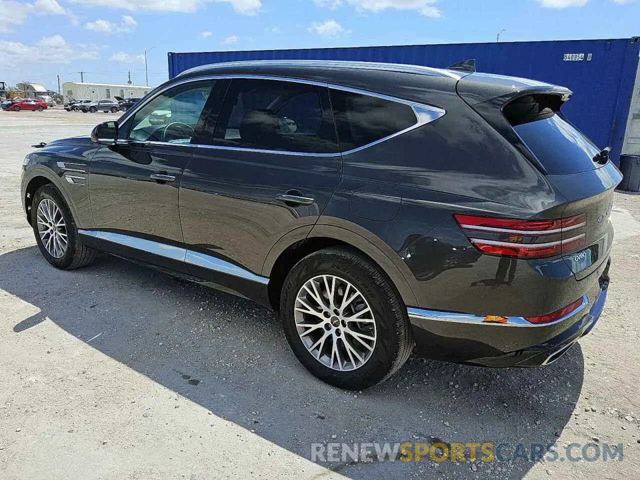 2 Photograph of a damaged car KMUHBDSB8RU202476 GENESIS GV80 2024