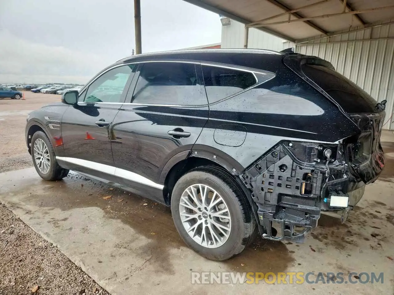 2 Photograph of a damaged car KMUHBDSB9RU209808 GENESIS GV80 2024