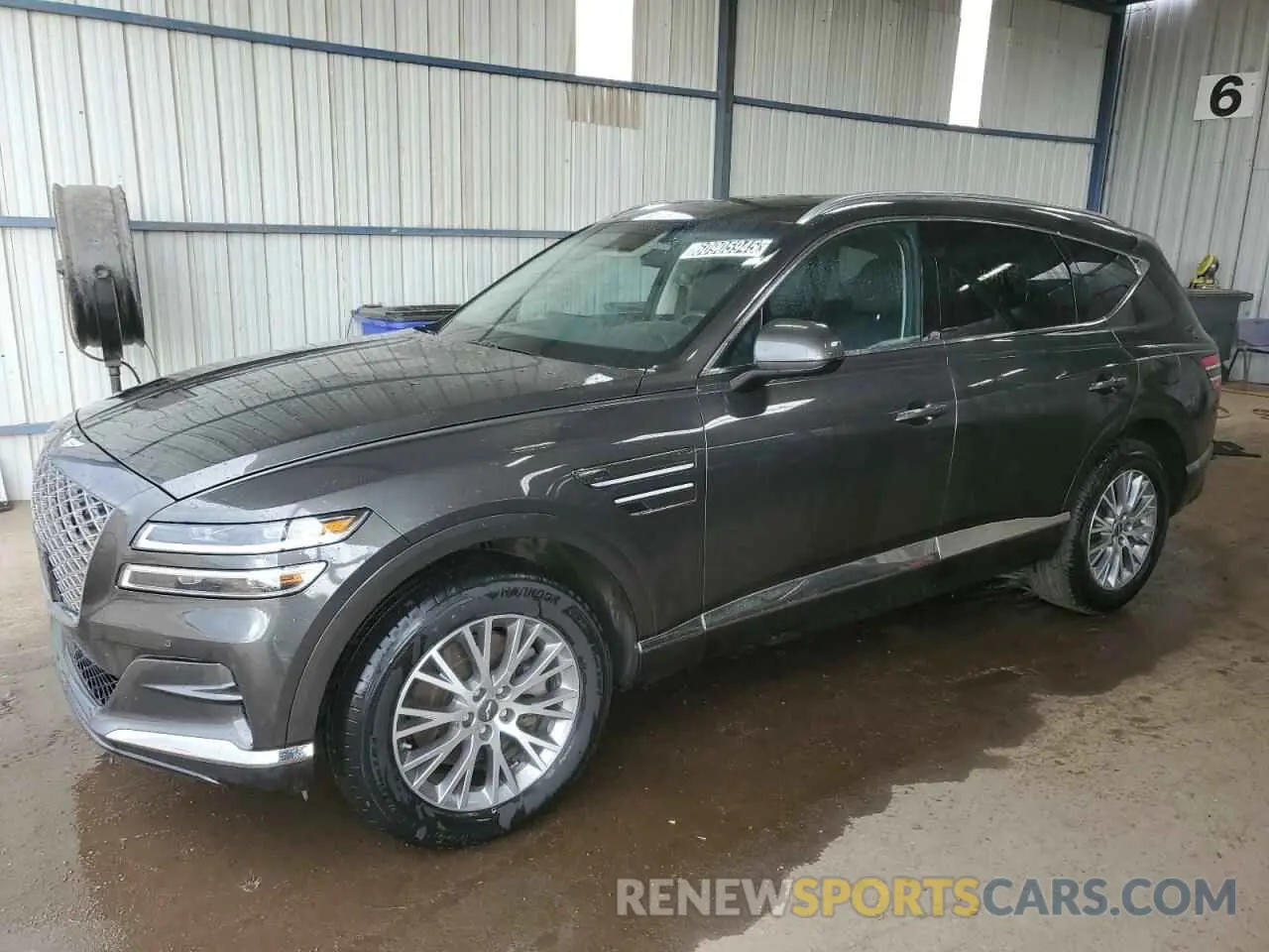 1 Photograph of a damaged car KMUHBDSBXRU209204 GENESIS GV80 2024