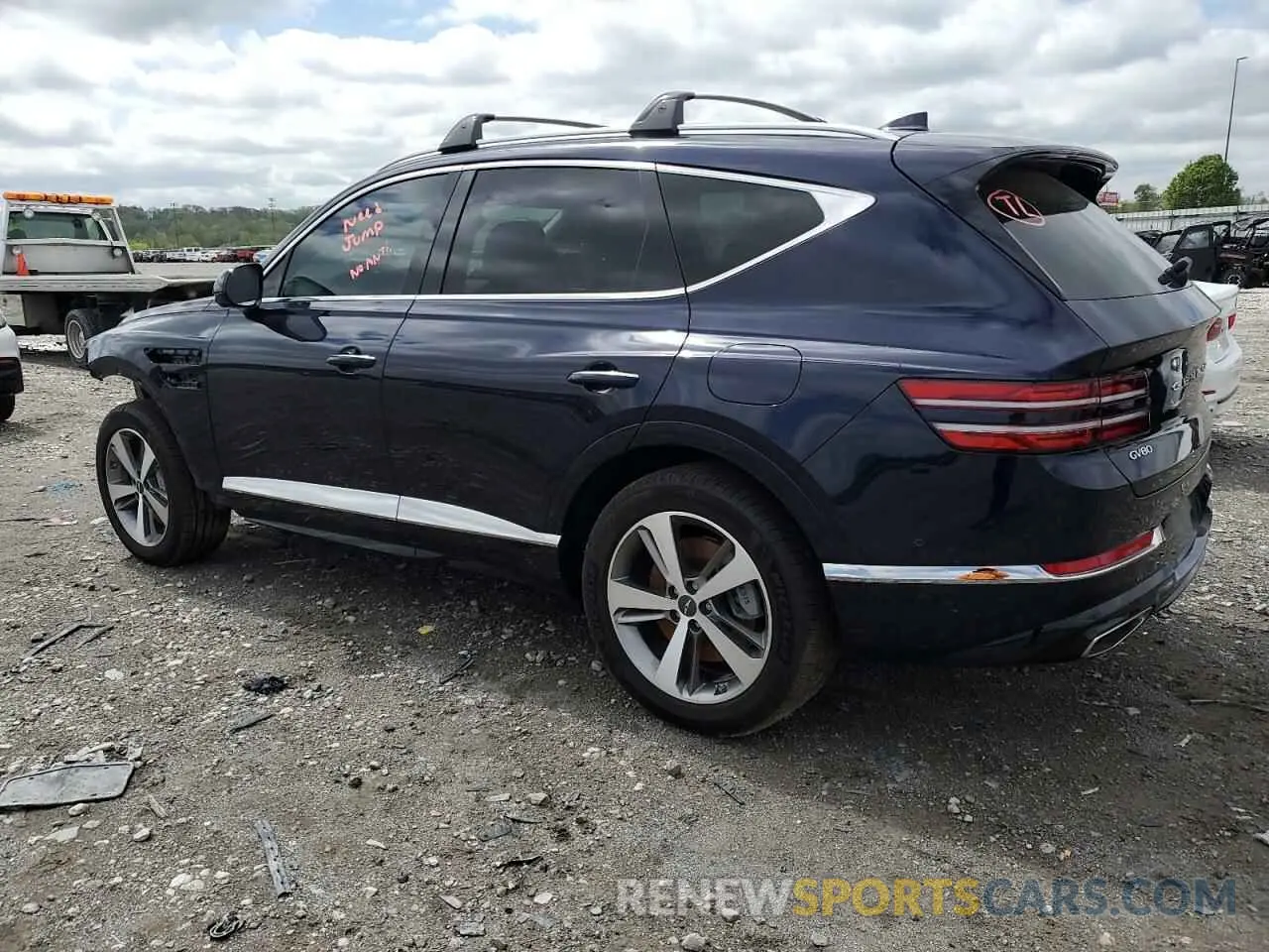 2 Photograph of a damaged car KMUHCESC0RU201849 GENESIS GV80 2024