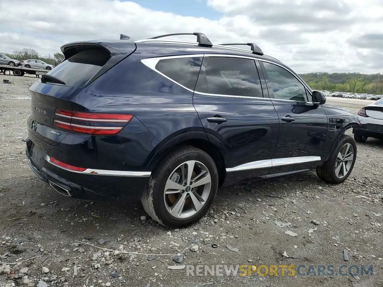 3 Photograph of a damaged car KMUHCESC0RU201849 GENESIS GV80 2024