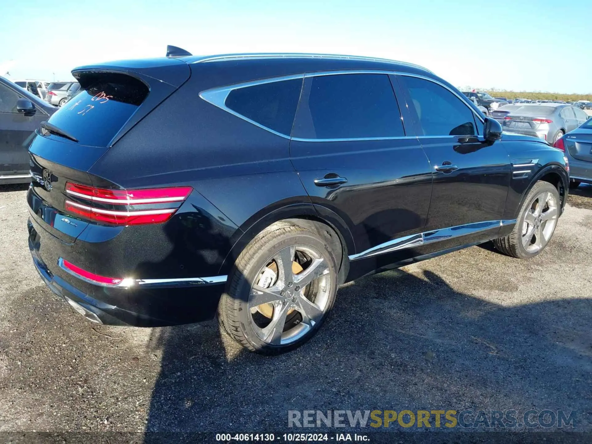 4 Photograph of a damaged car KMUHCESC1RU149101 GENESIS GV80 2024
