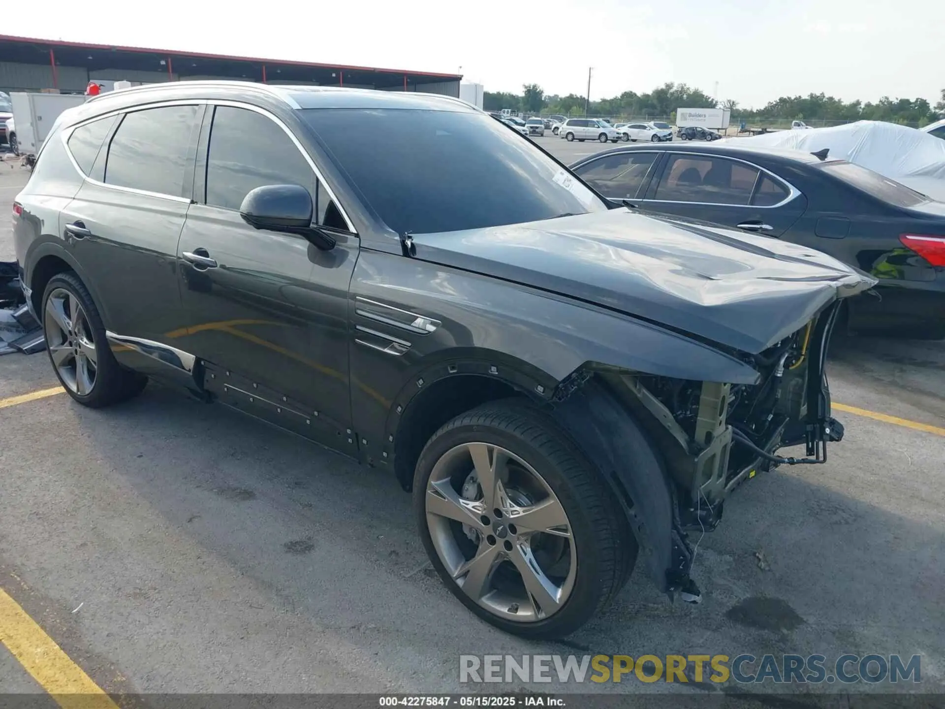 1 Photograph of a damaged car KMUHCESC1RU174015 GENESIS GV80 2024