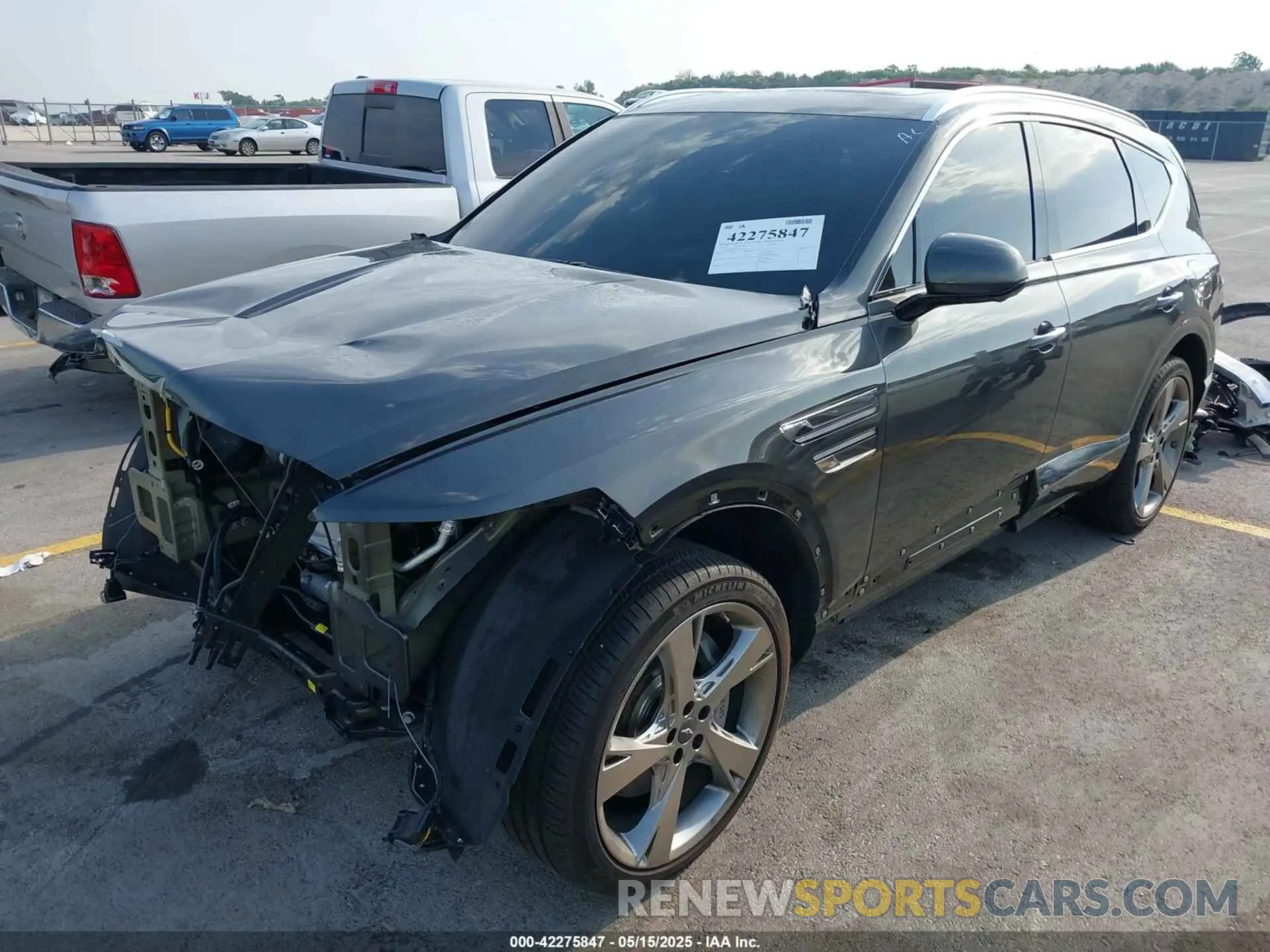 2 Photograph of a damaged car KMUHCESC1RU174015 GENESIS GV80 2024