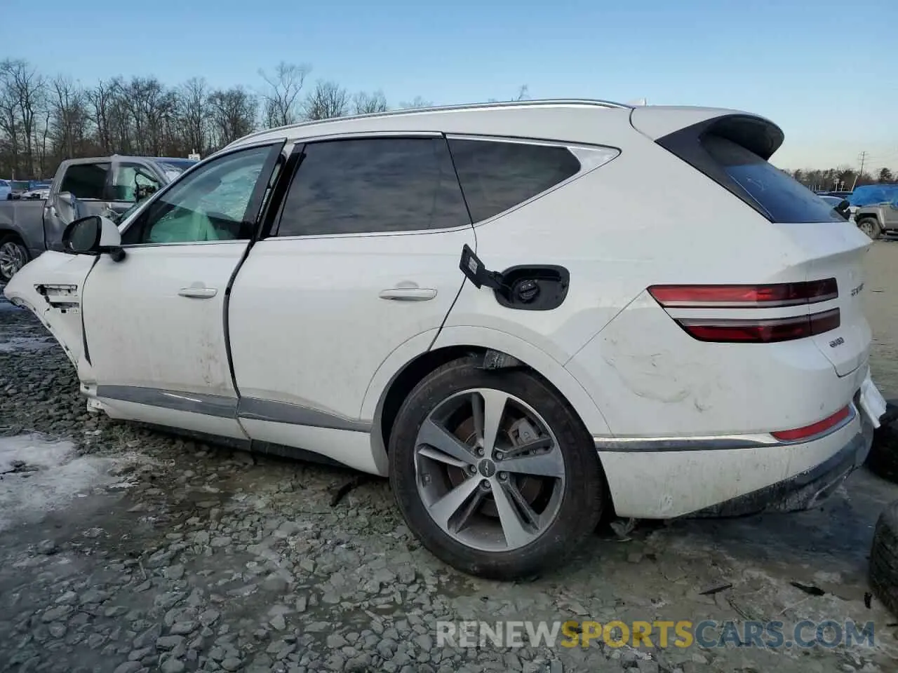 2 Photograph of a damaged car KMUHCESC2RU203599 GENESIS GV80 2024