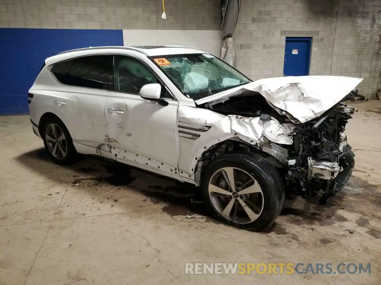 4 Photograph of a damaged car KMUHCESC3RU194038 GENESIS GV80 2024