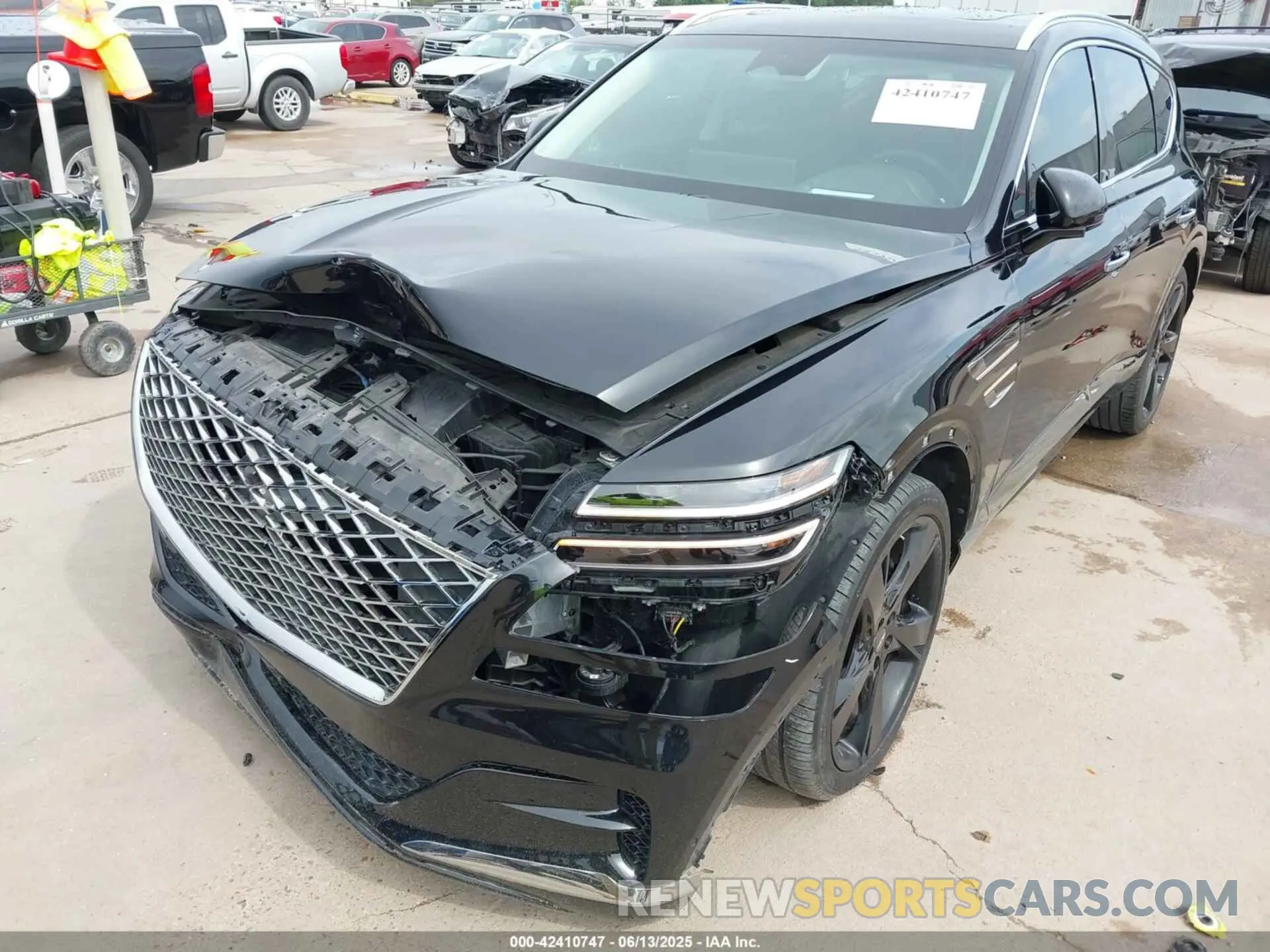 6 Photograph of a damaged car KMUHCESC4RU151408 GENESIS GV80 2024