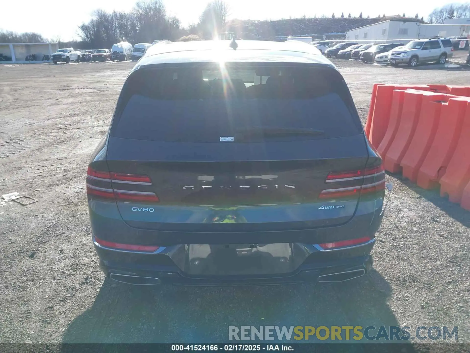 16 Photograph of a damaged car KMUHCESC7RU180109 GENESIS GV80 2024
