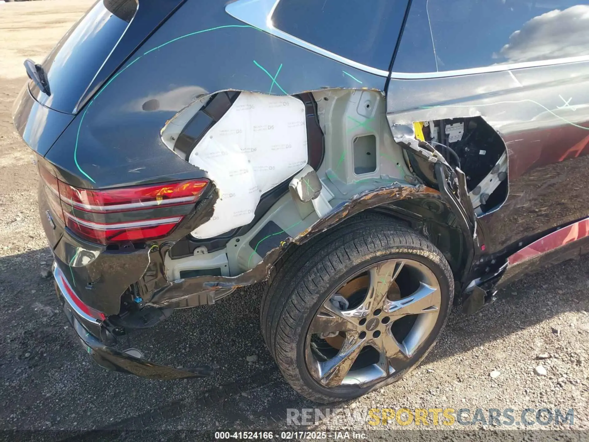 6 Photograph of a damaged car KMUHCESC7RU180109 GENESIS GV80 2024