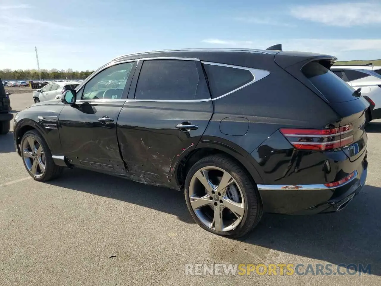 2 Photograph of a damaged car KMUHCESC8RU183004 GENESIS GV80 2024