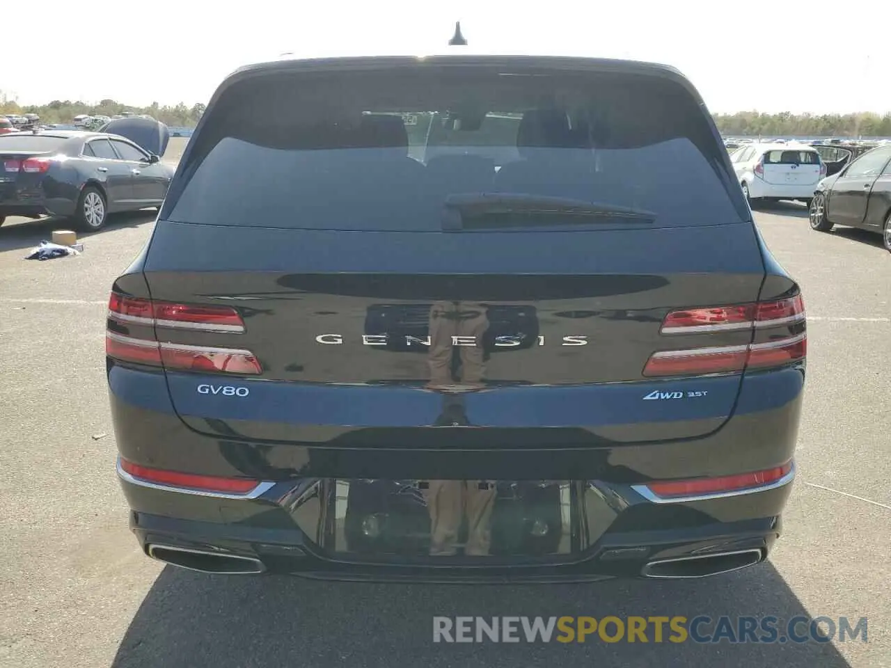 6 Photograph of a damaged car KMUHCESC8RU183004 GENESIS GV80 2024
