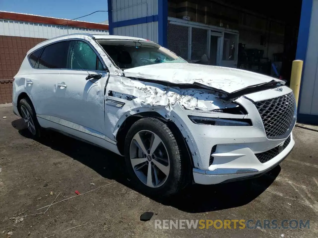 4 Photograph of a damaged car KMUHCESC8RU195038 GENESIS GV80 2024
