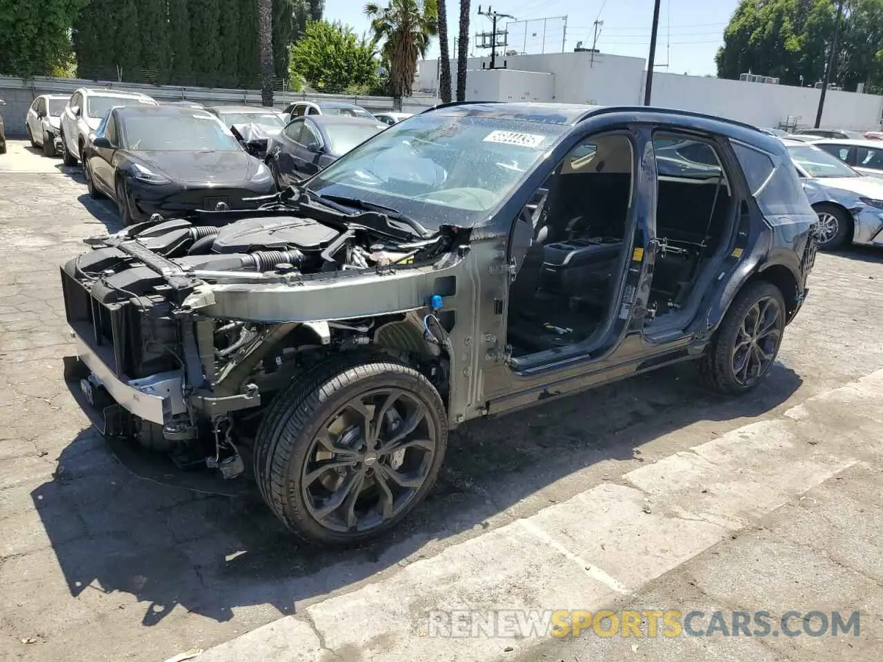 1 Photograph of a damaged car KMUHCESC9RU170651 GENESIS GV80 2024