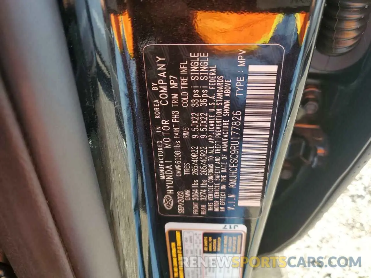 13 Photograph of a damaged car KMUHCESC9RU177826 GENESIS GV80 2024