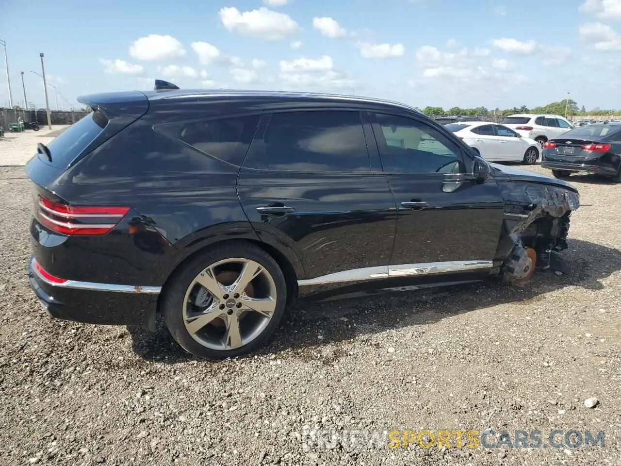 3 Photograph of a damaged car KMUHCESC9RU177826 GENESIS GV80 2024
