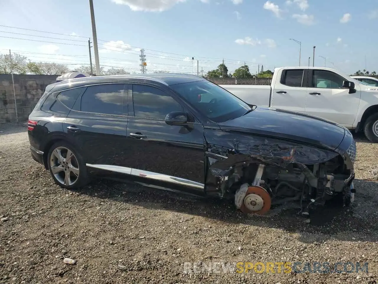 4 Photograph of a damaged car KMUHCESC9RU177826 GENESIS GV80 2024
