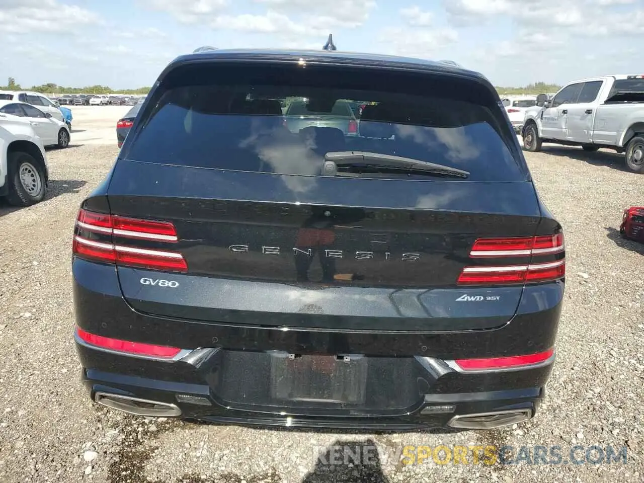 6 Photograph of a damaged car KMUHCESC9RU177826 GENESIS GV80 2024
