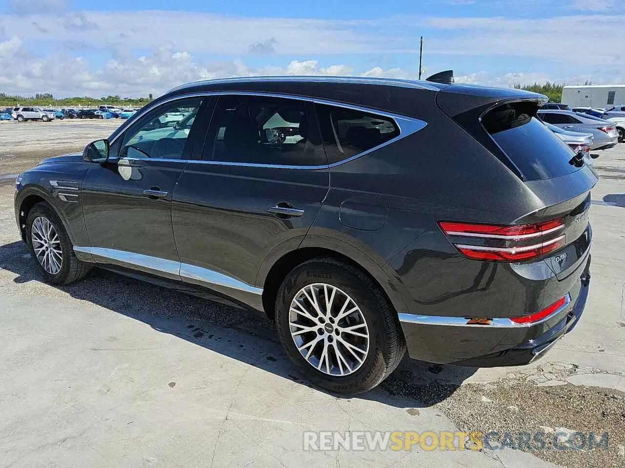 2 Photograph of a damaged car KMUHCESC9RU202658 GENESIS GV80 2024