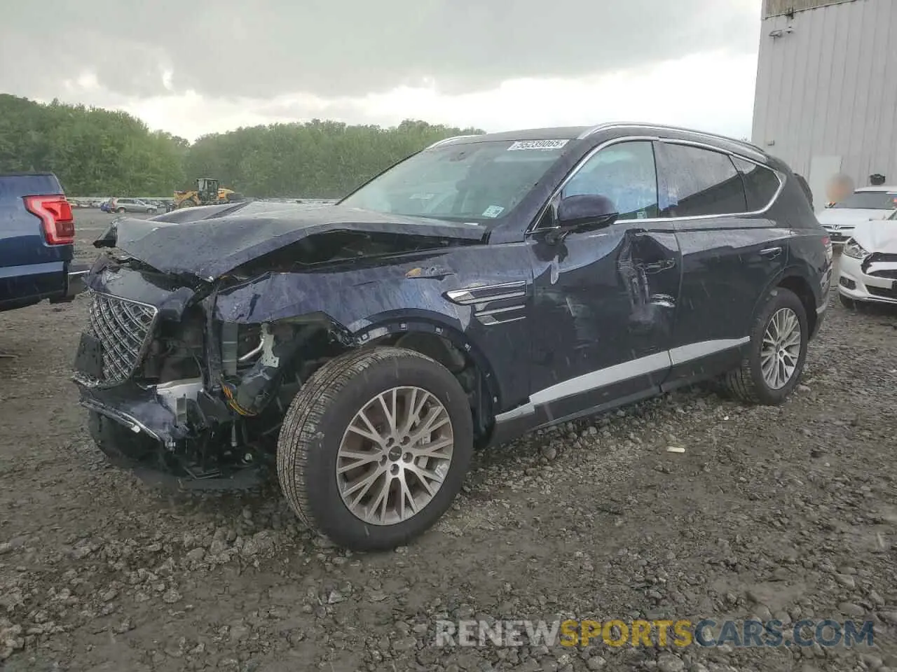1 Photograph of a damaged car KMUHAESB5SU216561 GENESIS GV80 2025
