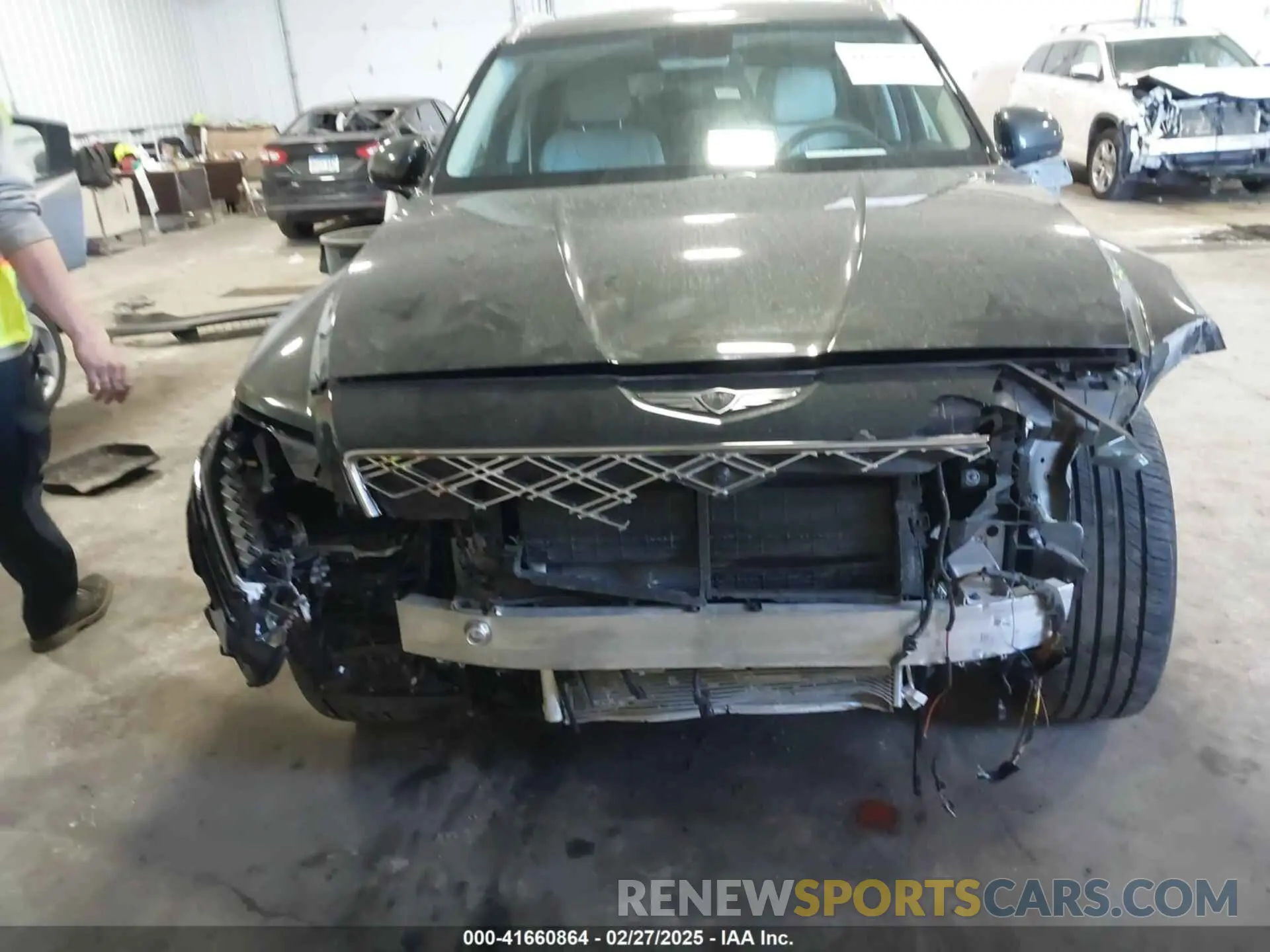 12 Photograph of a damaged car KMUHBESB0SU216187 GENESIS GV80 2025