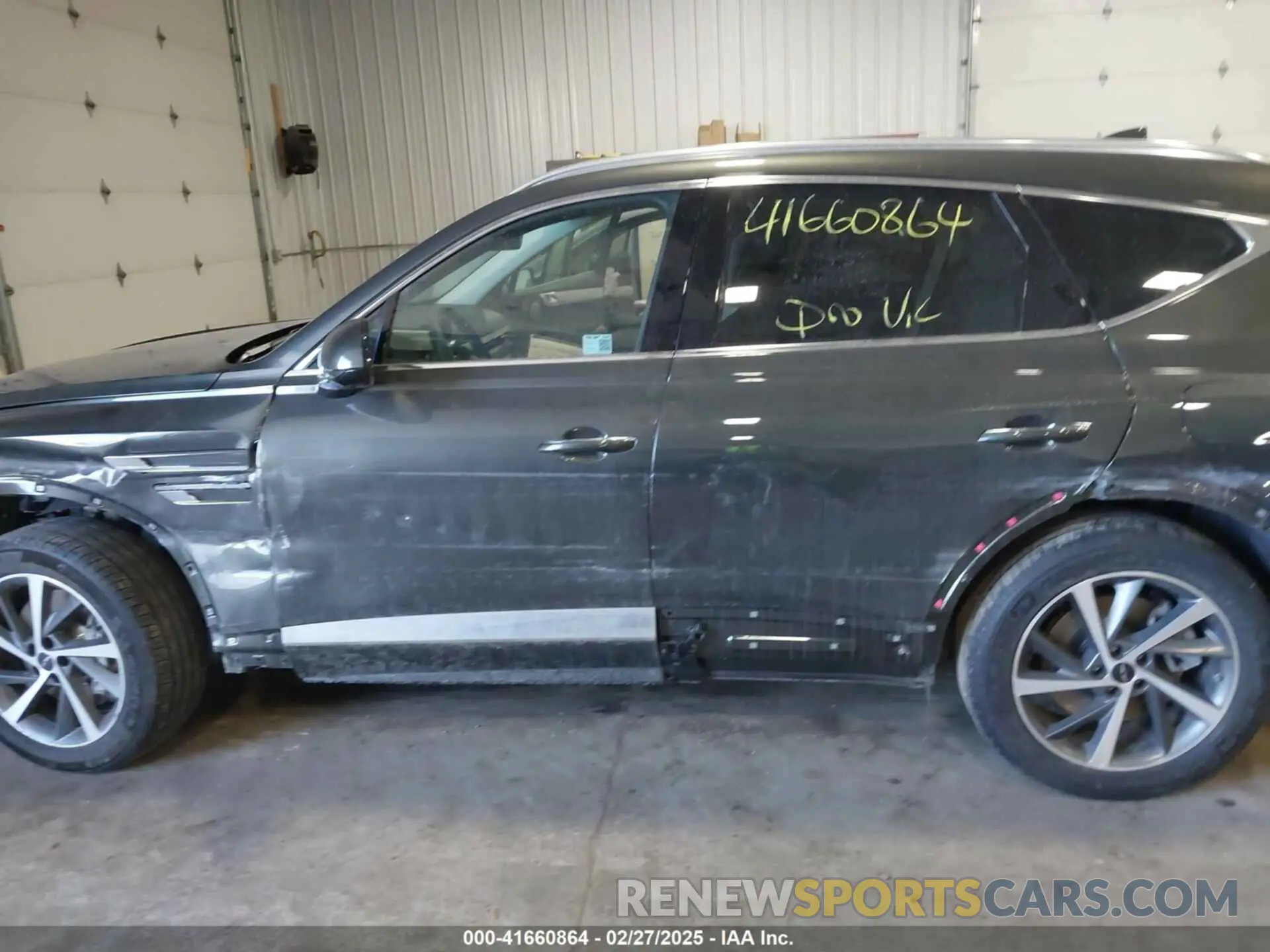 14 Photograph of a damaged car KMUHBESB0SU216187 GENESIS GV80 2025
