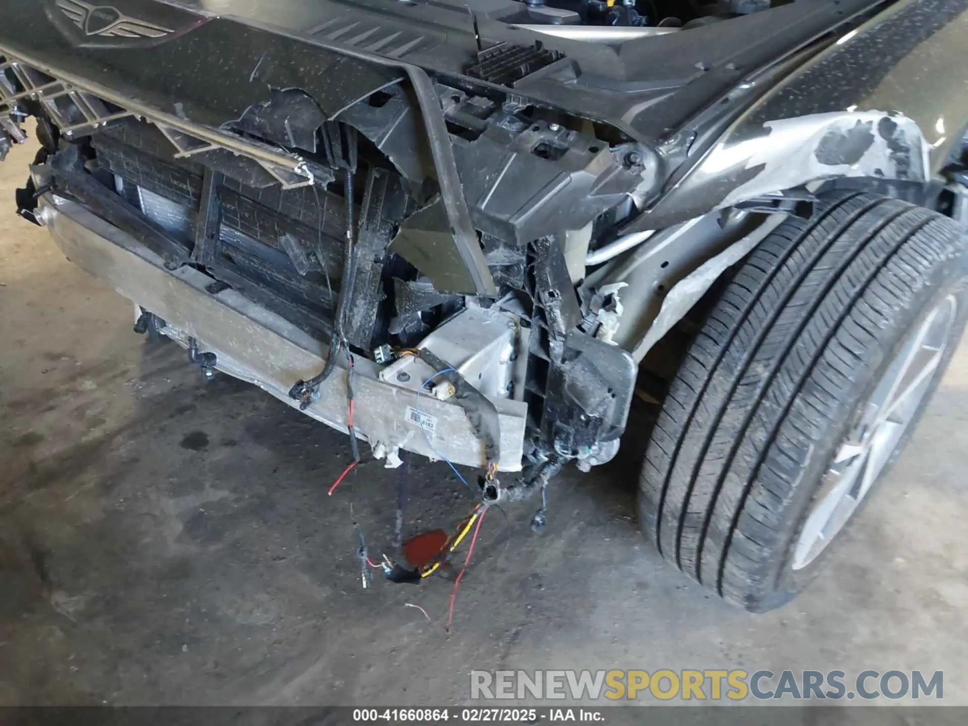 6 Photograph of a damaged car KMUHBESB0SU216187 GENESIS GV80 2025