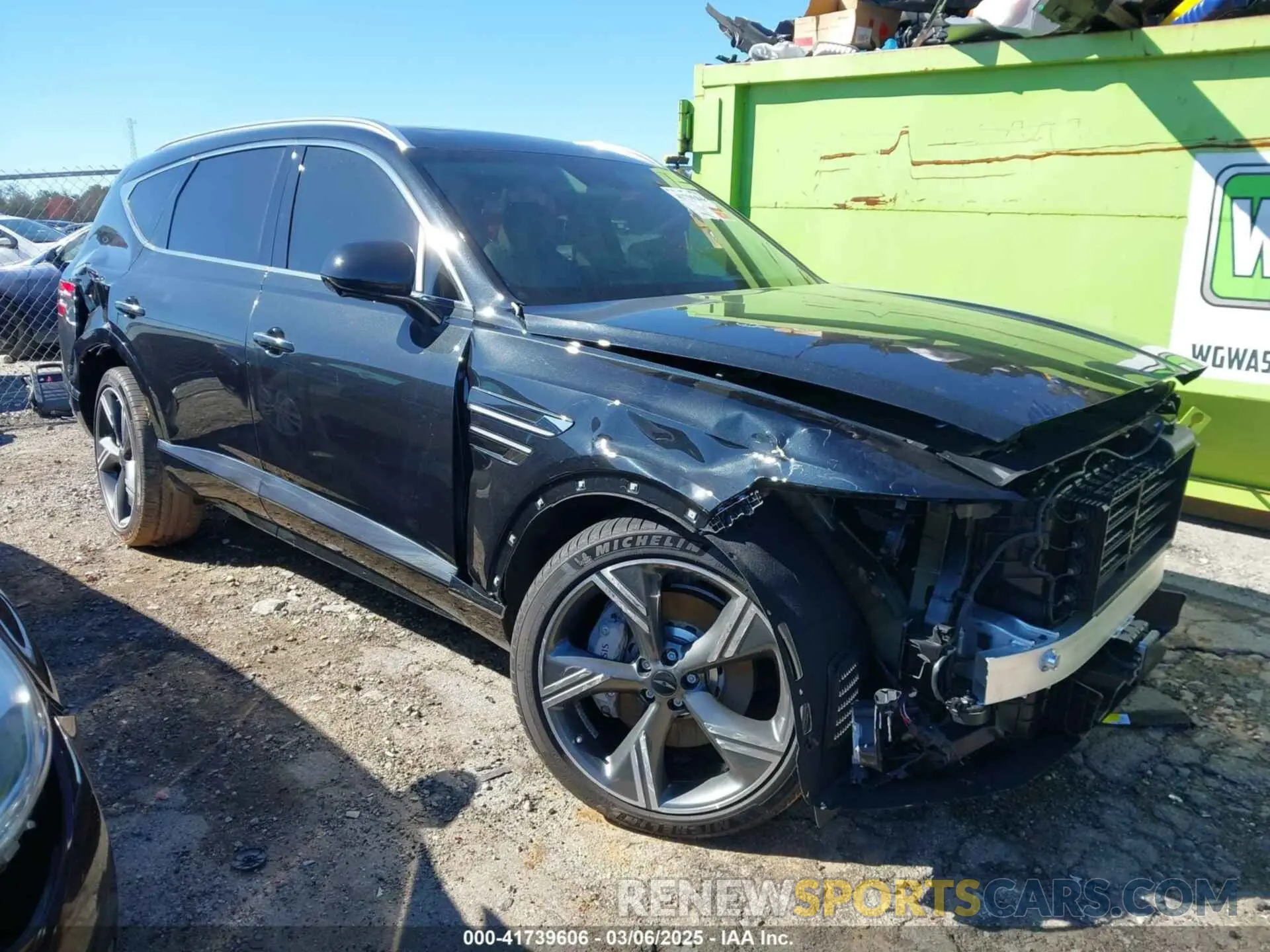 1 Photograph of a damaged car KMUHCESB8SU230772 GENESIS GV80 2025