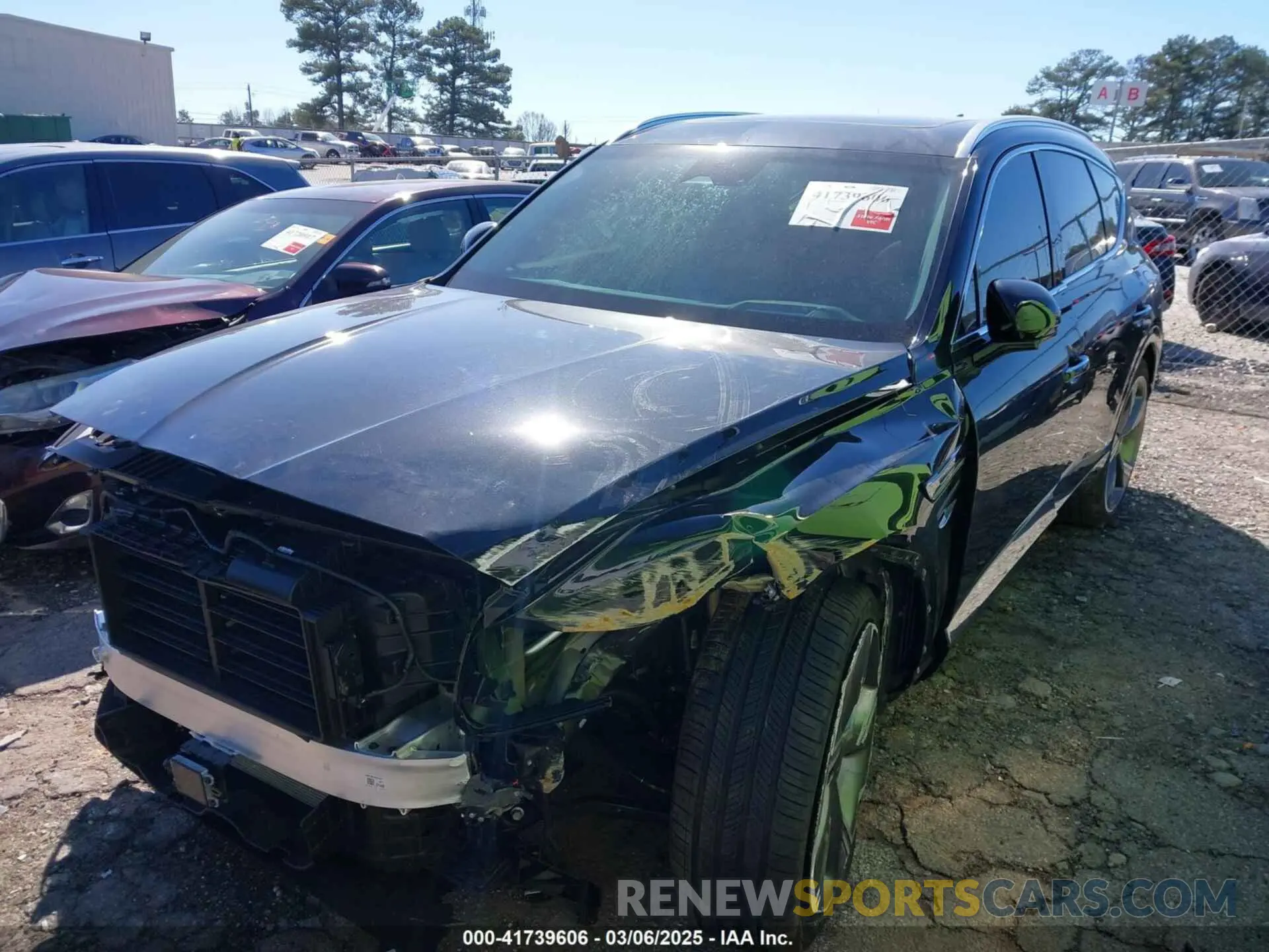 2 Photograph of a damaged car KMUHCESB8SU230772 GENESIS GV80 2025