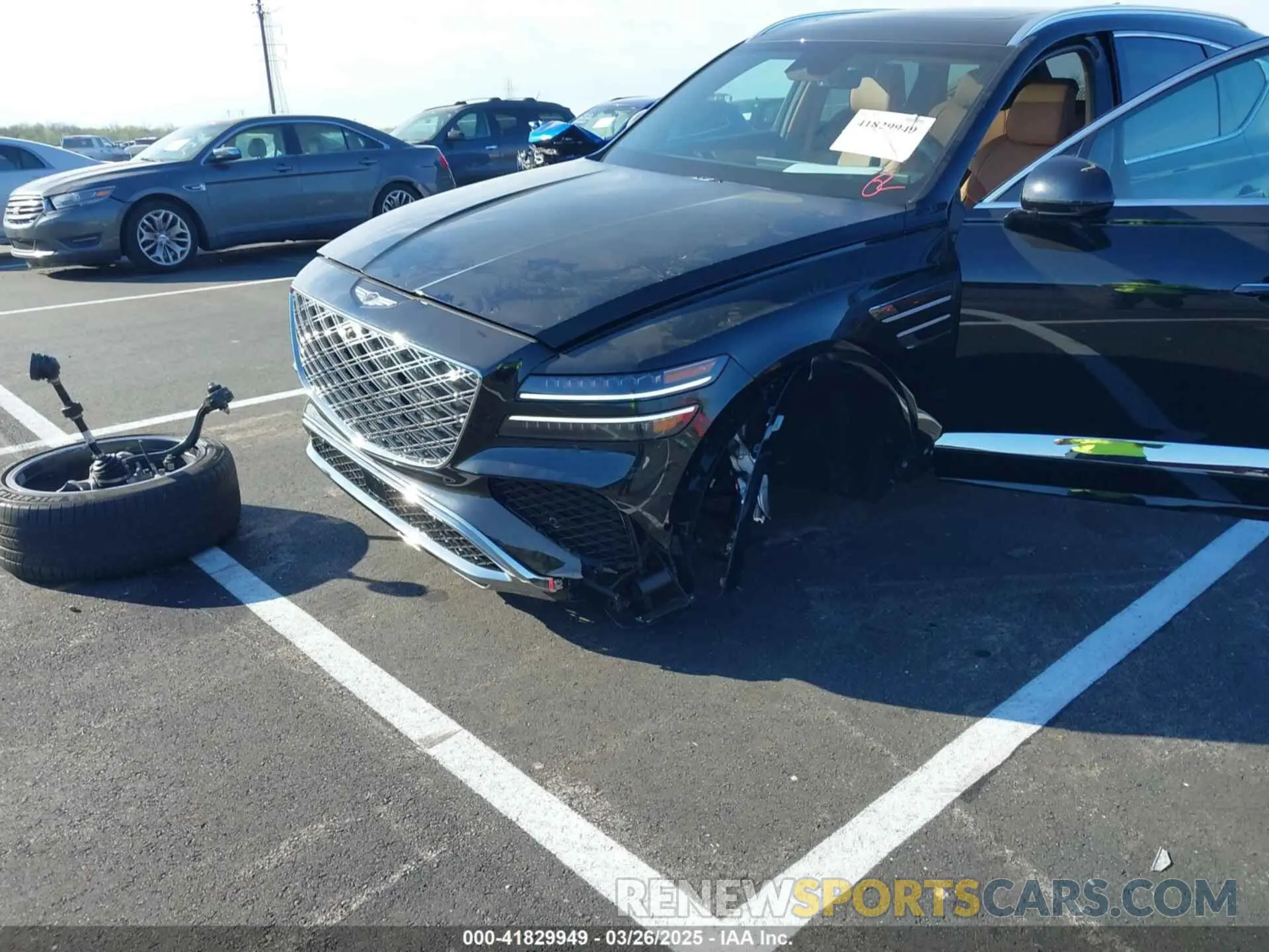 6 Photograph of a damaged car KMUHCESB9SU254403 GENESIS GV80 2025