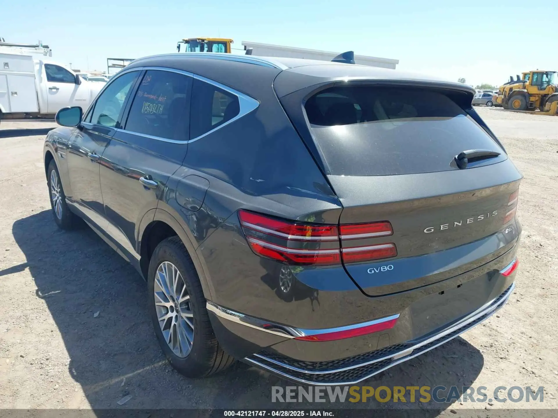 3 Photograph of a damaged car KMUHFESB6SU273191 GENESIS GV80 2025