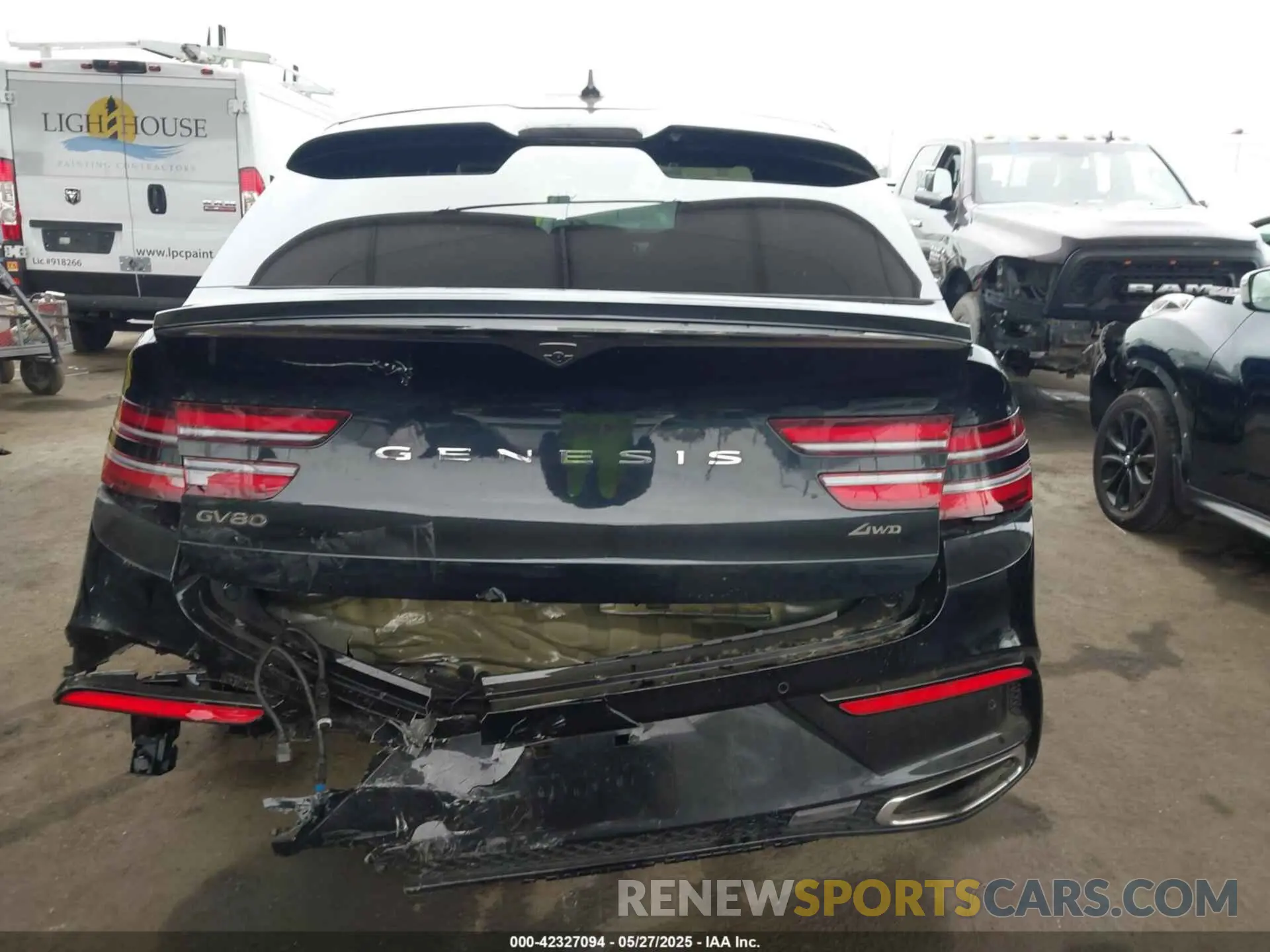 16 Photograph of a damaged car KMUJAESCXSU228392 GENESIS GV80 COUPE 2025