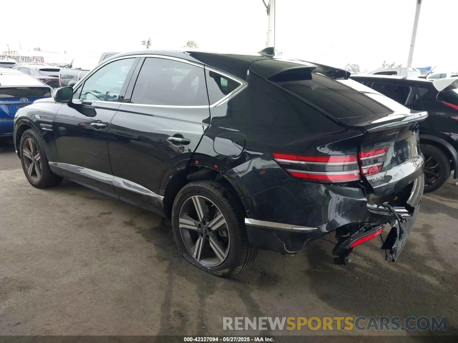 3 Photograph of a damaged car KMUJAESCXSU228392 GENESIS GV80 COUPE 2025