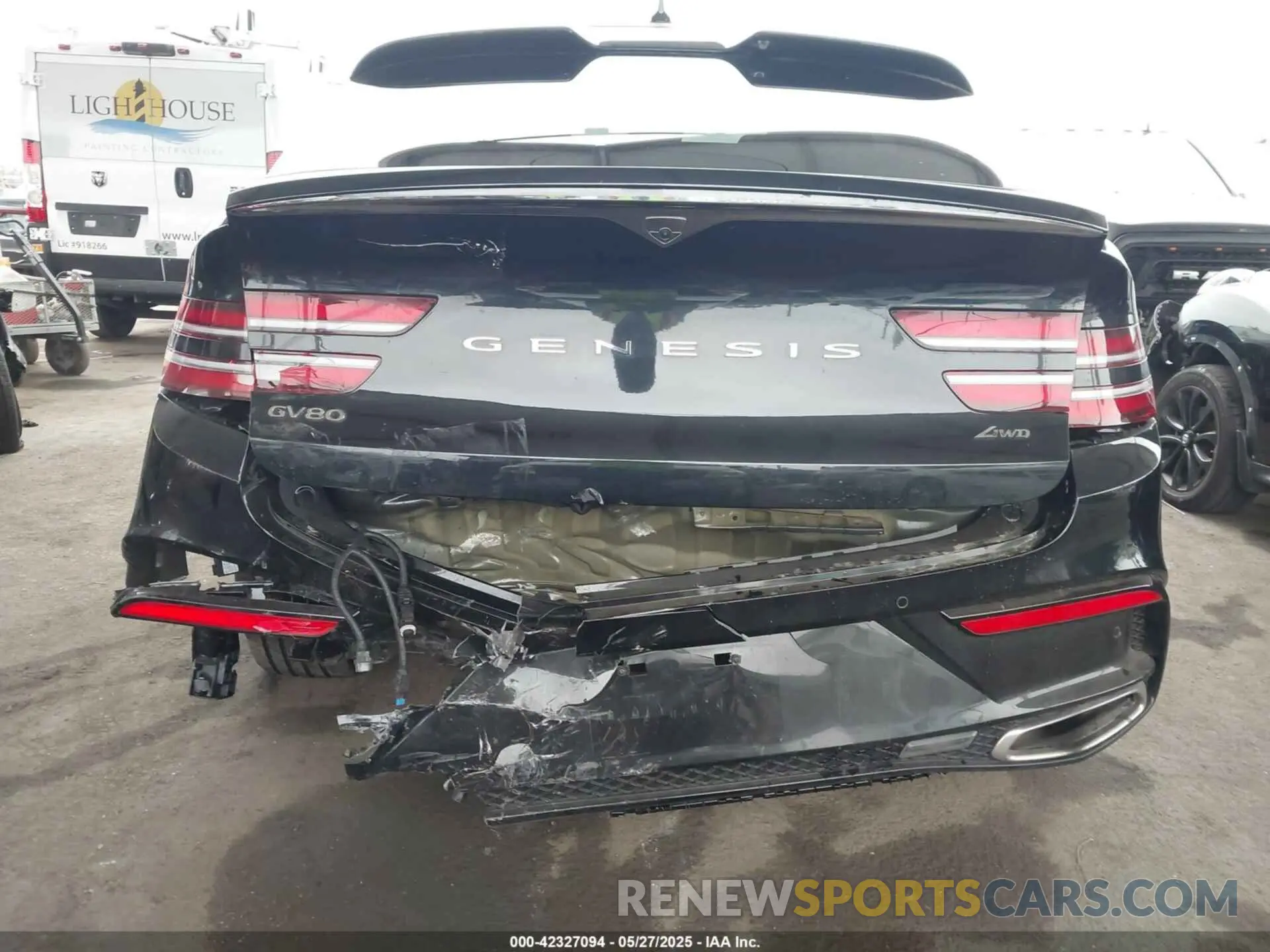 6 Photograph of a damaged car KMUJAESCXSU228392 GENESIS GV80 COUPE 2025